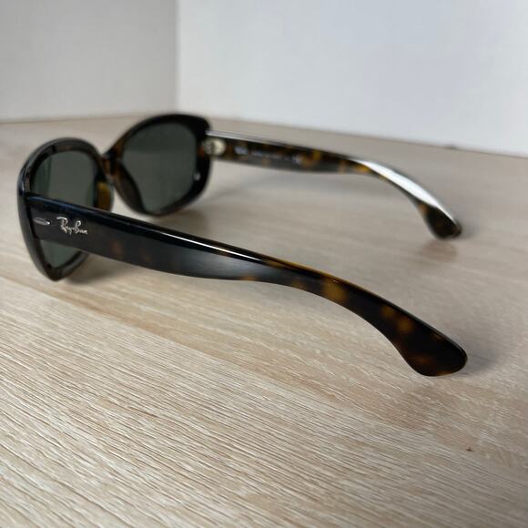 Ray-Ban JACKIE OHH RB4101 710 Cat Eye Tortoise Shell Italy FRAMES ONLY - Picture 8 of 9